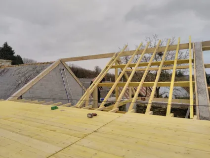 pose de velux guimgamp